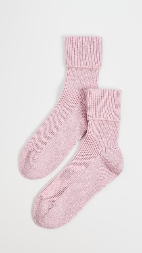 Rosie Sugden Cashmere Bed Crew Socks | SHOPBOP | Shopbop