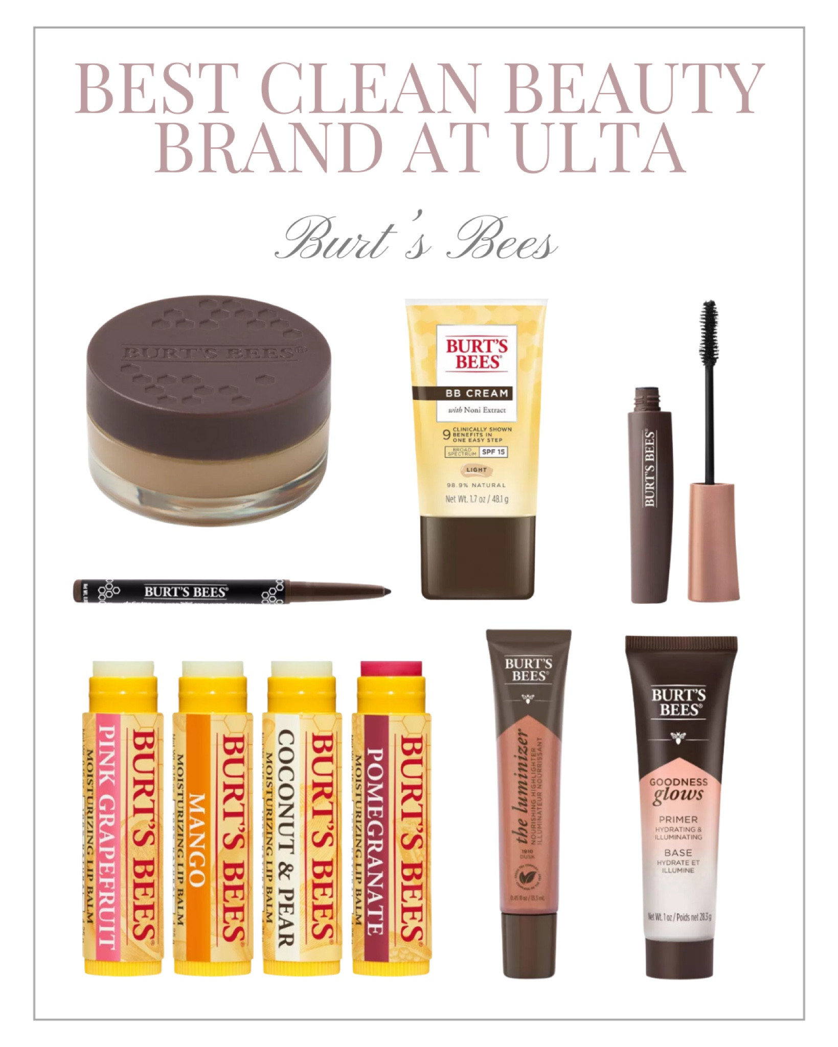 Clean, Clean Beauty, Sustainable, Beauty, Makeup, Make up, Skincare, Skincare Routine, Skinceuticals, Ulta, Ulta Beauty, Burt's Bees #LTKfindsunder100 #LTKstyletip #LTKbeauty