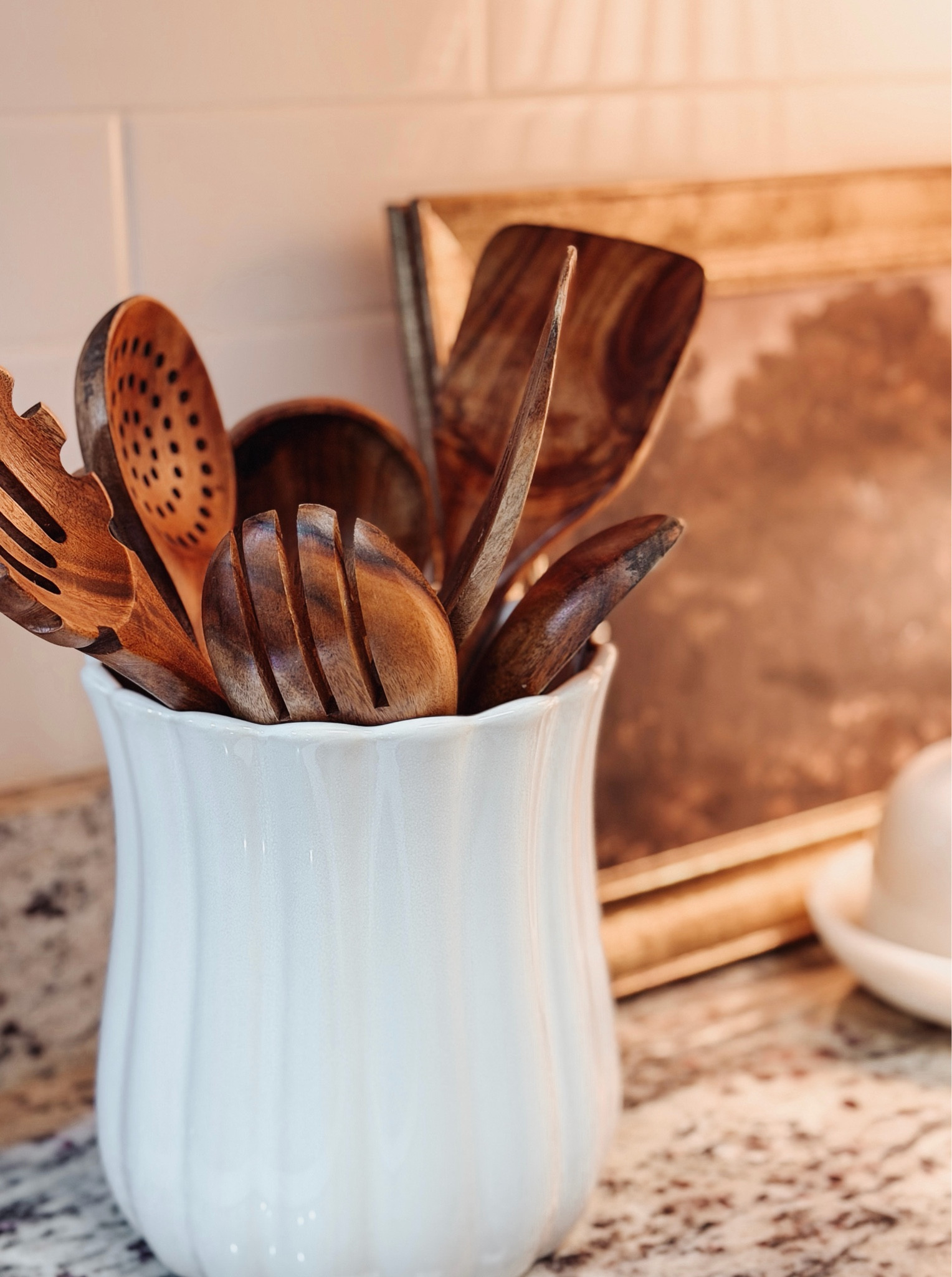Loving this utensil holder for under $13 . I also linked my favorite wooden utensils, they’re on sale right now 🙌🏼

#LTKU #LTKHome #LTKMothersDay