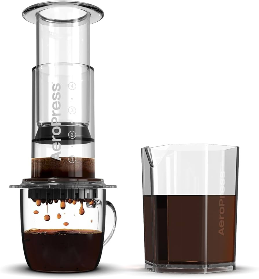 Aeropress Clear Coffee Maker & Carafe Bundle | Amazon (US)