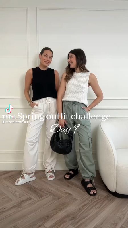 30 days of Spring outfits 9/30 🤍
Parachute trousers/ knitted tank top/ chunky sandals 

#LTKstyletip #LTKSeasonal #LTKFind