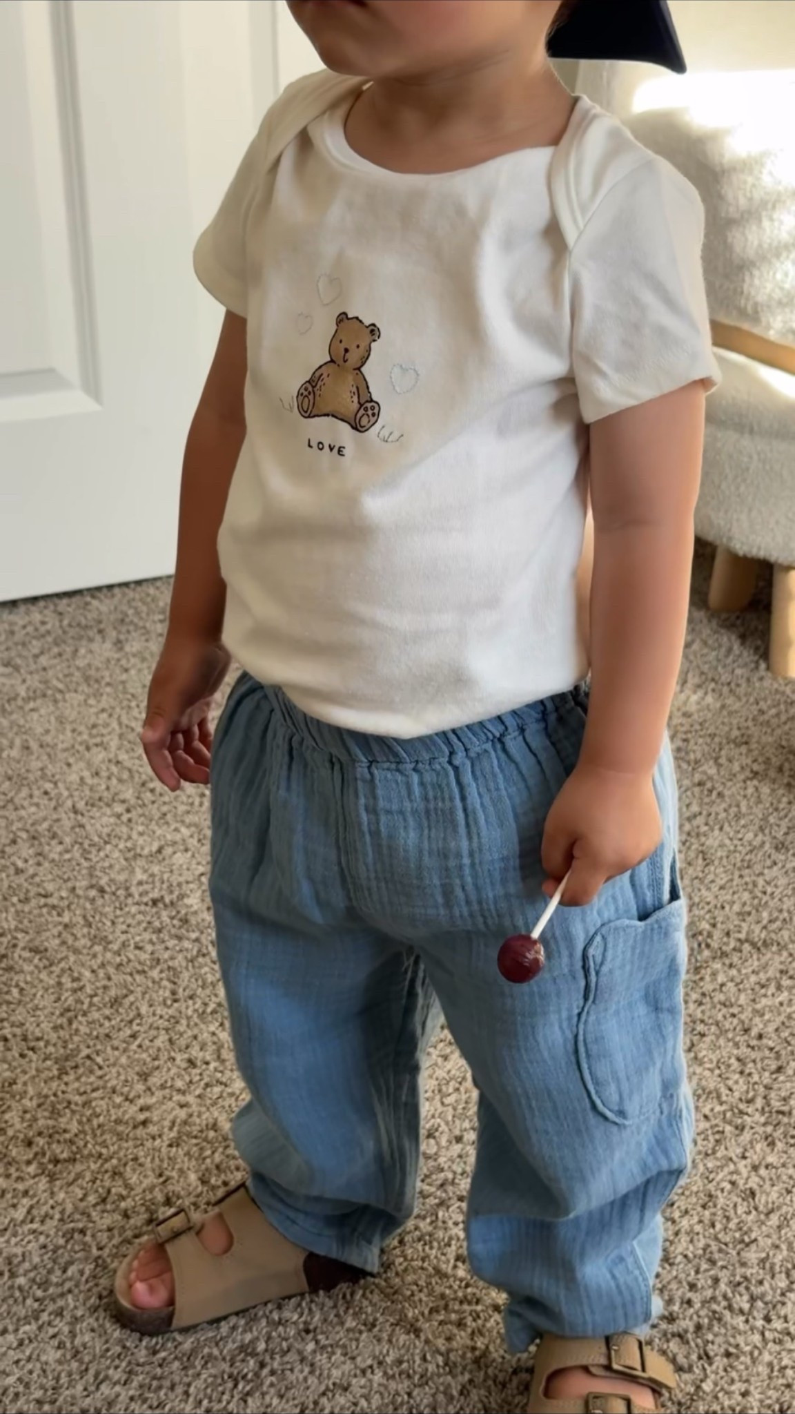 Onesie and linen pants from Gap 🧸 My toddler is 2 years old, wearing size 18-24 months. There are also other colors/styles available to choose from!

This outfit is available in sizes 0 month-24 months!

#LTKmomlife #LTKKids #LTKBaby
