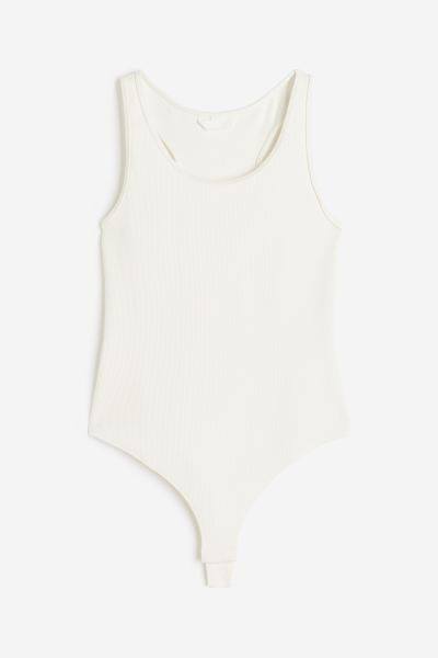 Ribbed Thong Bodysuit | H&M (US + CA)