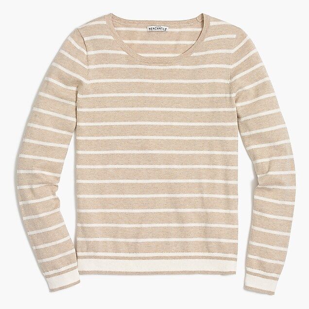 Peyton mixed-stripe sweater | J.Crew Factory