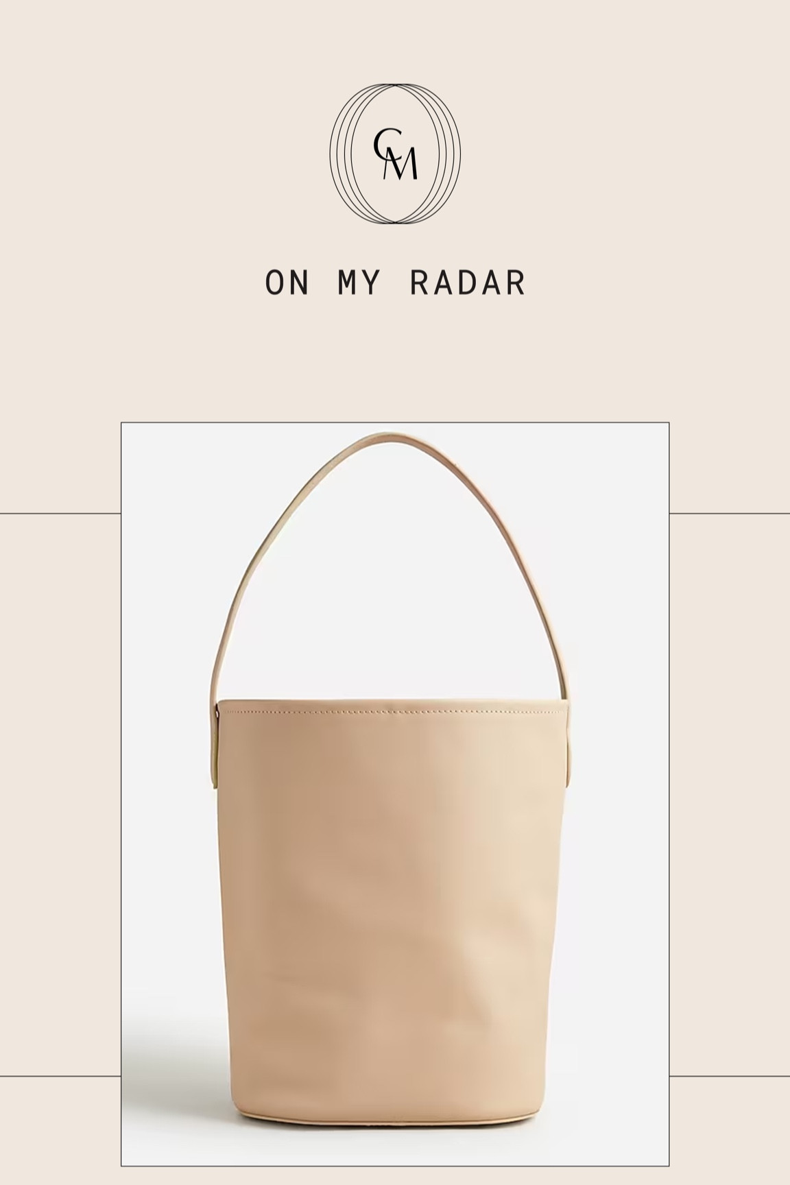Berkeley bucket bag in leather curated on LTK