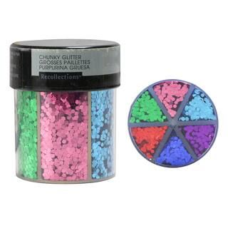Signature Chunky Glitter Caddy, Primaries By Recollections™ | Michaels Stores