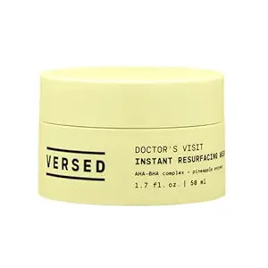 Versed Doctor’s Visit Instant Resurfacing Face Mask - AHA, BHA and Enzyme Exfoliating Mask Help... | Amazon (US)