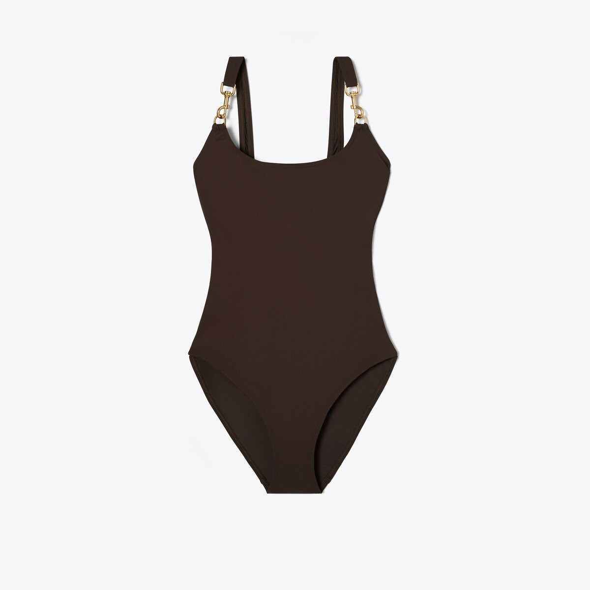 Clip Tank Swimsuit: Women's Designer One Pieces | Tory Burch | Tory Burch (US)