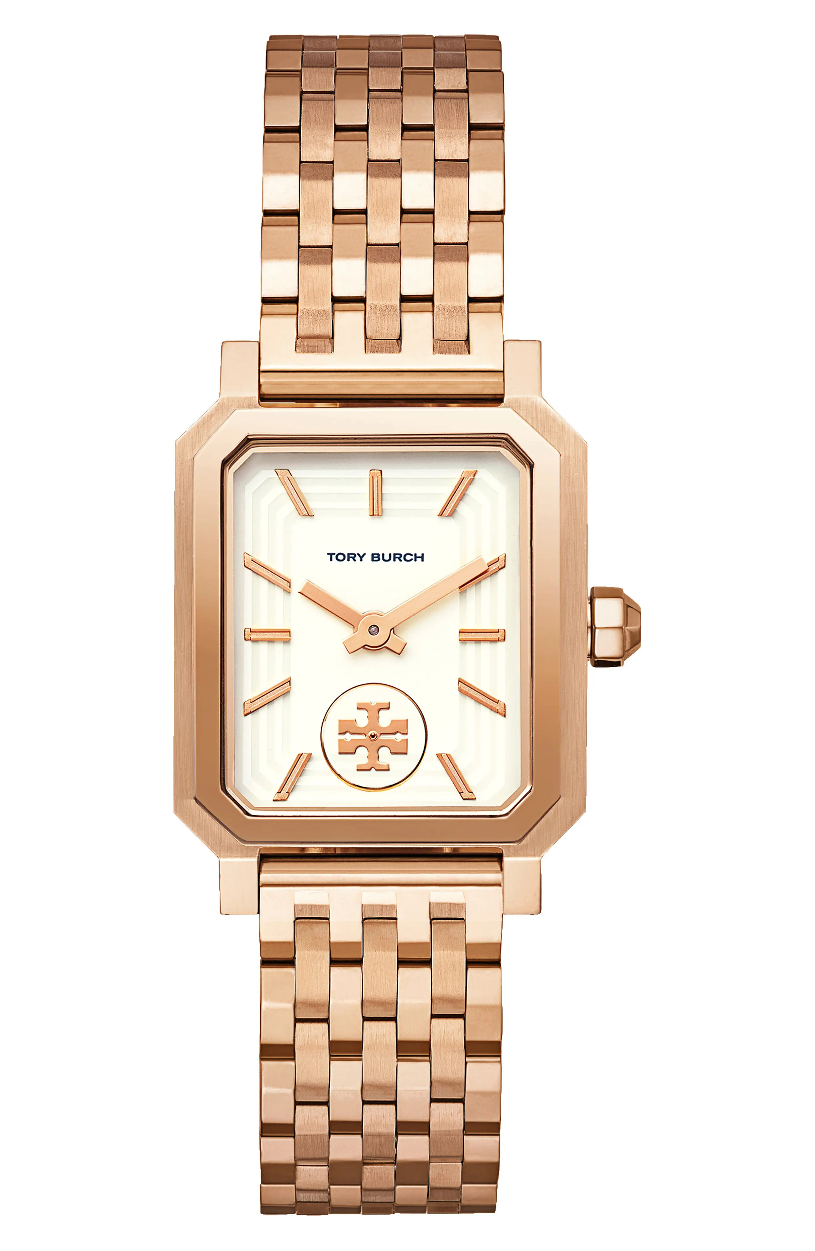 Tory Burch Robinson Mesh Bracelet Watch, 27mm x 29mm | Nordstrom