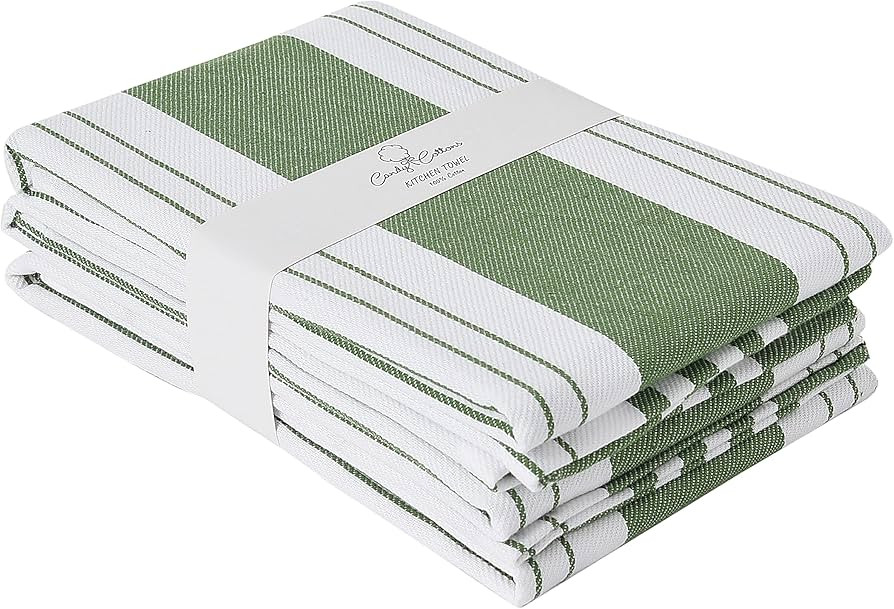 Stripe Kitchen Towels Decor Mordern Design Centreband Tea Dish Towels Boho Stripe Absorbent Festi... | Amazon (US)