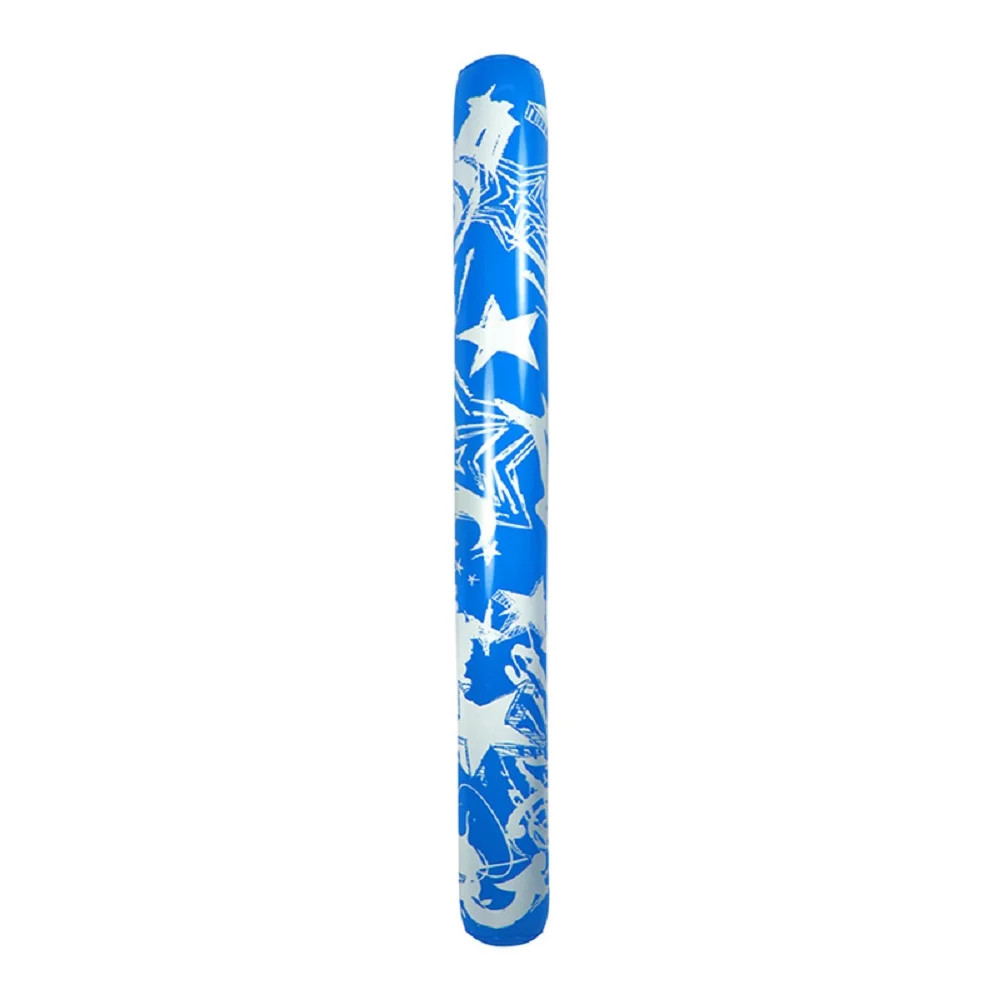 Swim Central 60" Inflatable Graffiti Art Stars Swimming Pool Noodle - Blue/White - Walmart.com | Walmart (US)