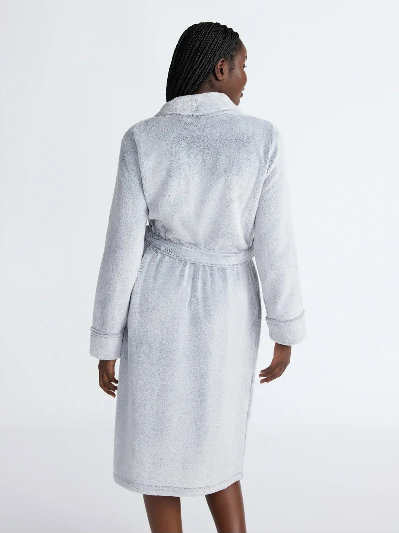 Joyspun Women's Plush Robe, Sizes S-3X | Walmart (US)