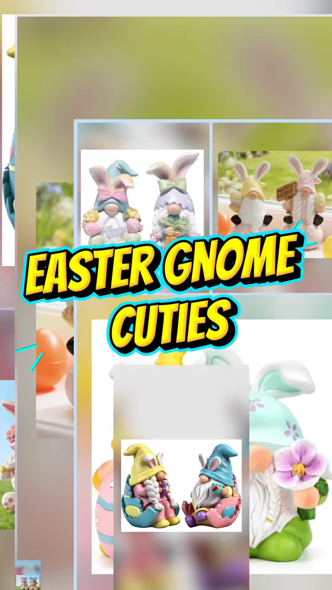 As much as I love all the Peeps the past week… gnomes are still my favorite! 🐰 

These Easter gnomes with their bunny ears, pastel eggs, and sweet spring details are just too cute to resist.

#EasterGnomes
#EasterDecor
#SpringDecor
#EasterInspo
#HomeDecorFinds

#LTKHome #LTKSeasonal #LTKHome