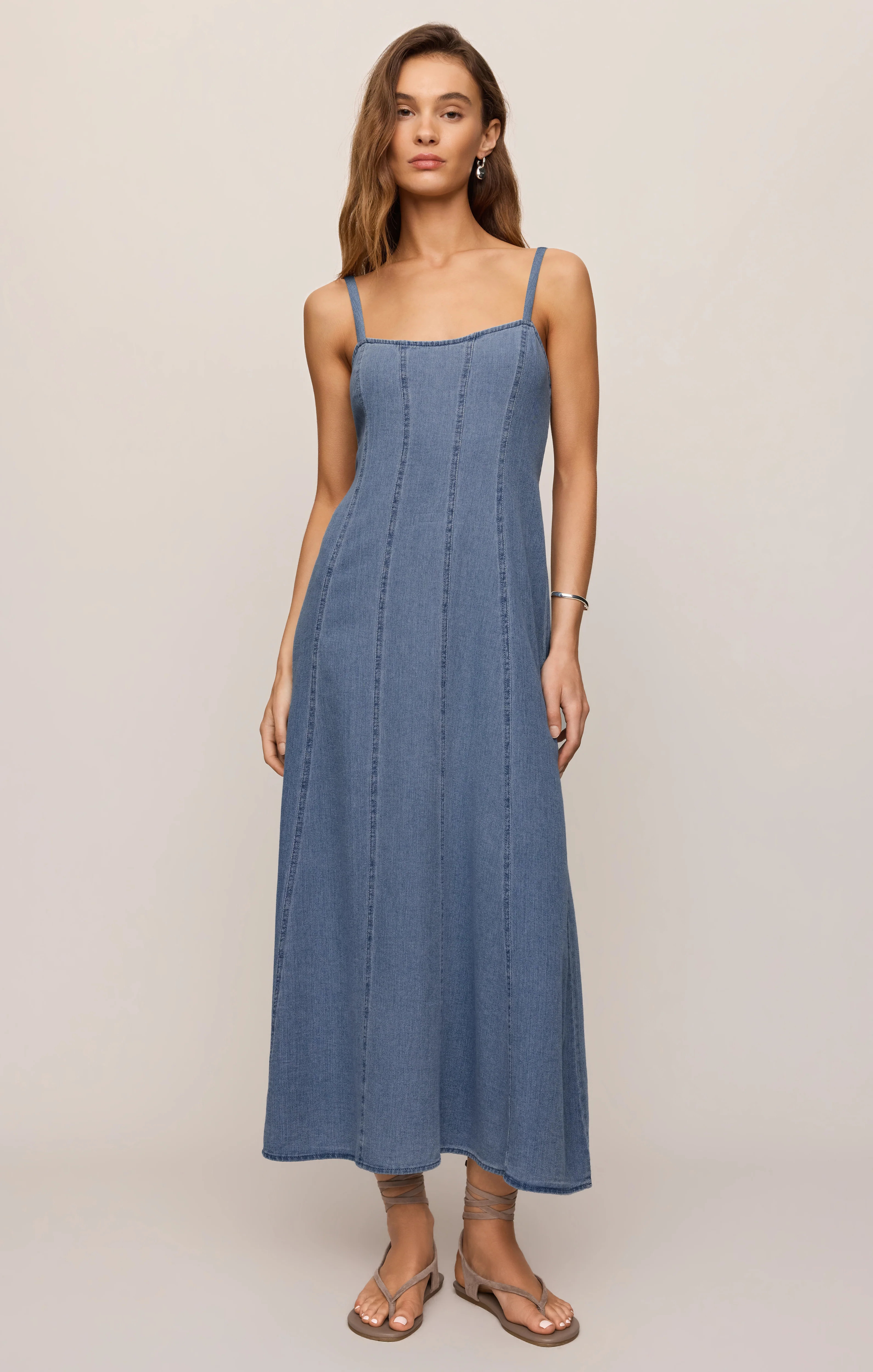 Leonora Denim Midi Dress | Z Supply