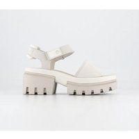 Timberland Everleigh Ankle Strap Sandals Natural Nubuck | OFFICE London (UK)