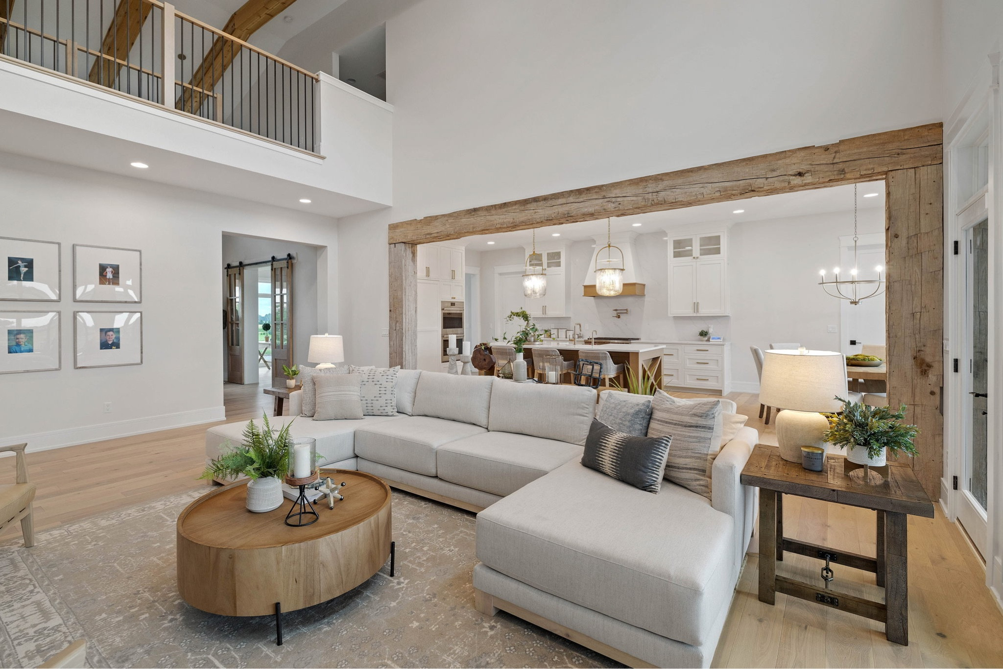 This farmhouse living room is everything we dreamed it to be. We took time to put together these pillows. Take a look at them for some inspiration! 

#LTKhome