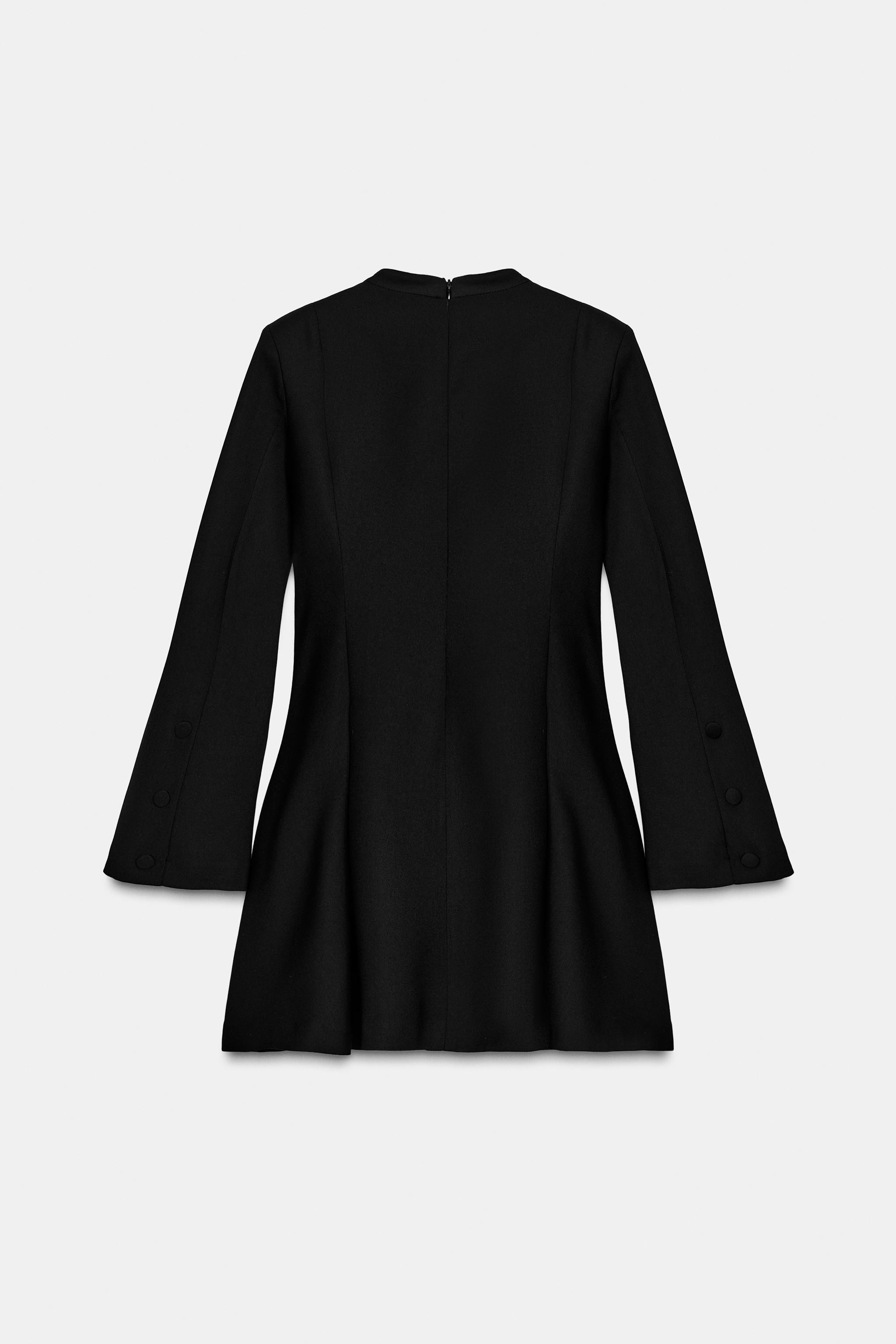 MINI DRESS WITH SHOULDER PADS | Zara US