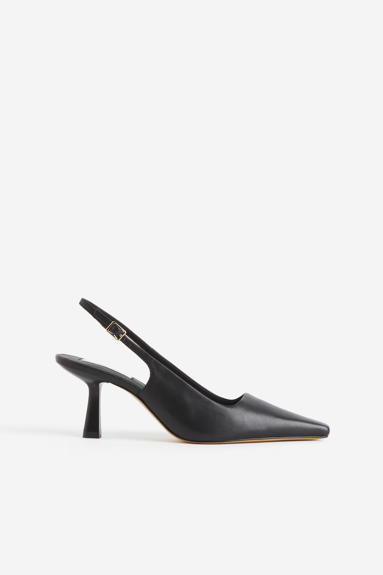 Leather slingbacks | H&M (UK, MY, IN, SG, PH, TW, HK)