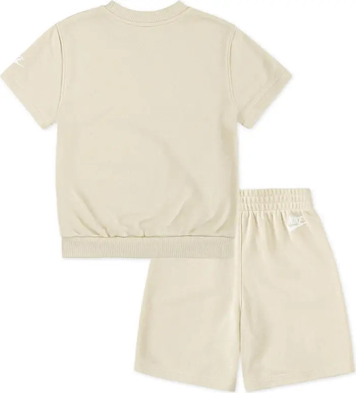 Kids' Logo Graphic French Terry Sweatshirt & Sweat Shorts Set | Nordstrom