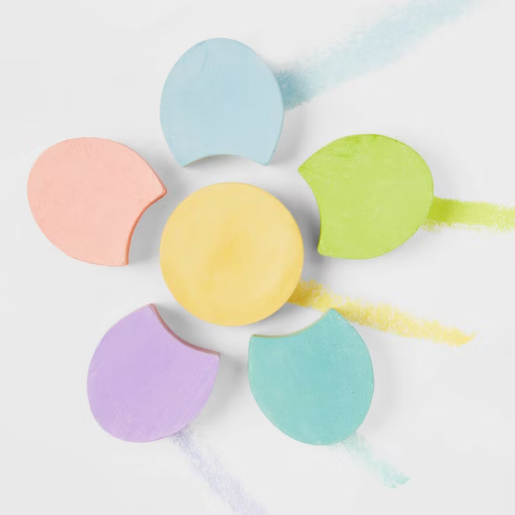 Flower Sidewalk Chalk 6ct - Sun Squad™ | Target