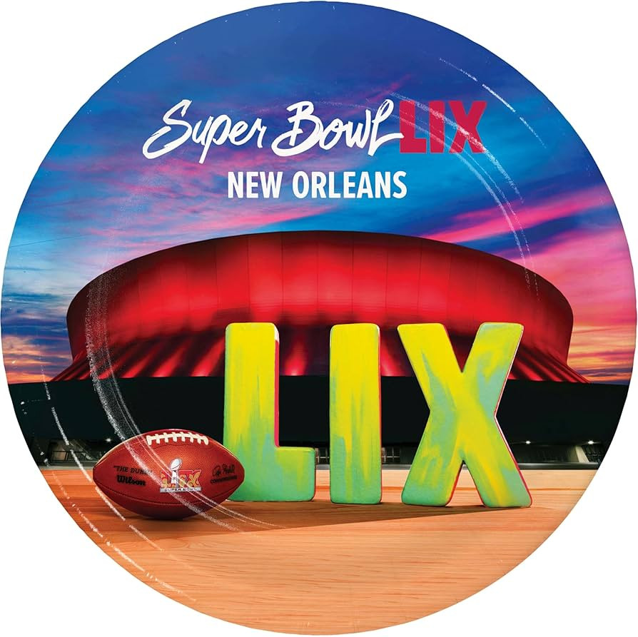 Trendware NFL Super Bowl LIX Dessert Paper Plates, 24 Count | Amazon (US)