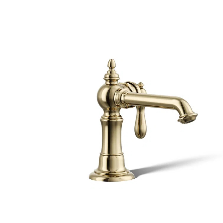 Artifacts® Single Hole Bathroom Faucet with Drain Assembly | Wayfair North America