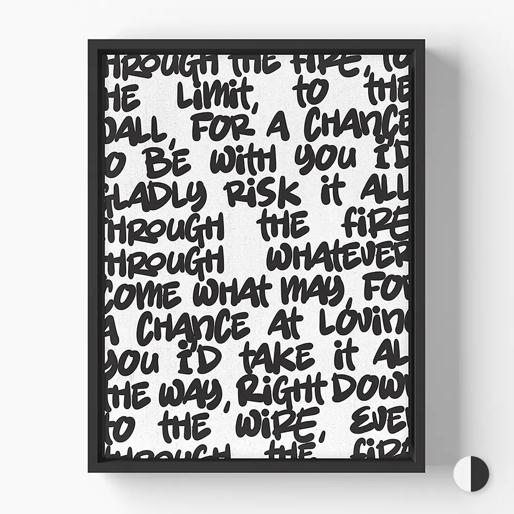 Inked Verses - Custom Canvas Art | Lime & Lou (US)