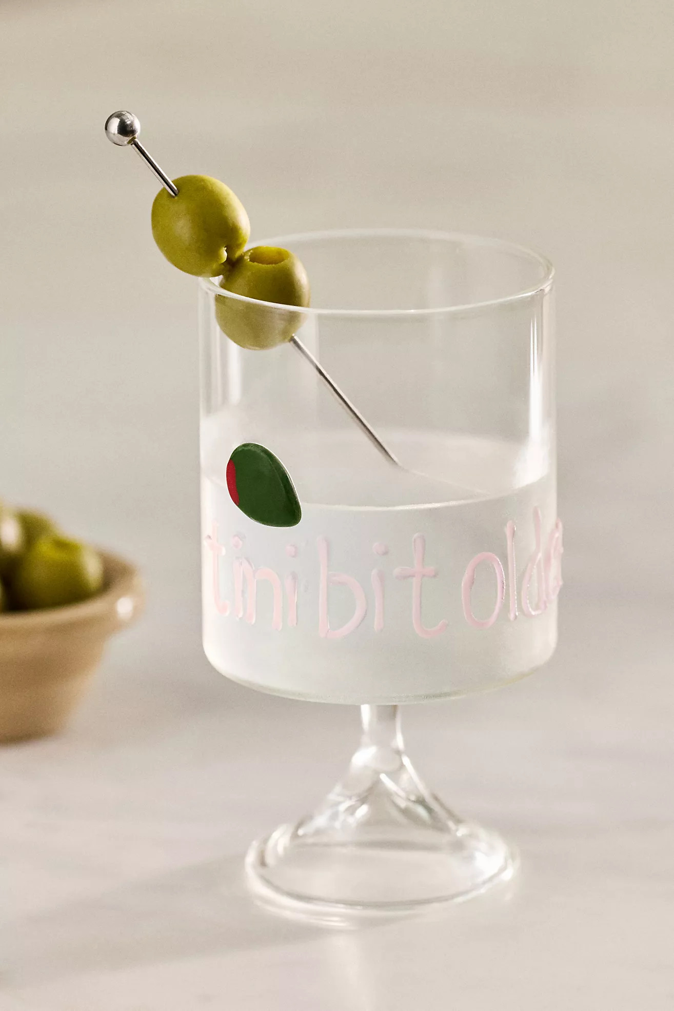 Word Play Wine Glass | Anthropologie (US)