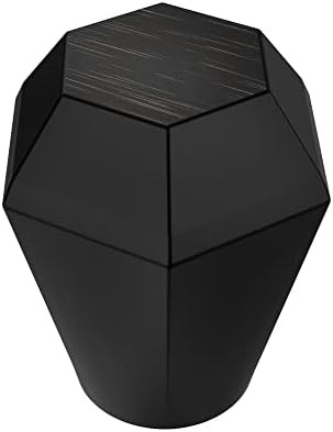 Alzassbg 10 Pack Oil Rubbed Bronze Cabinet Knobs, 1 Inch(26mm) Cabinet Hardware Hexagonal Knobs for  | Amazon (US)