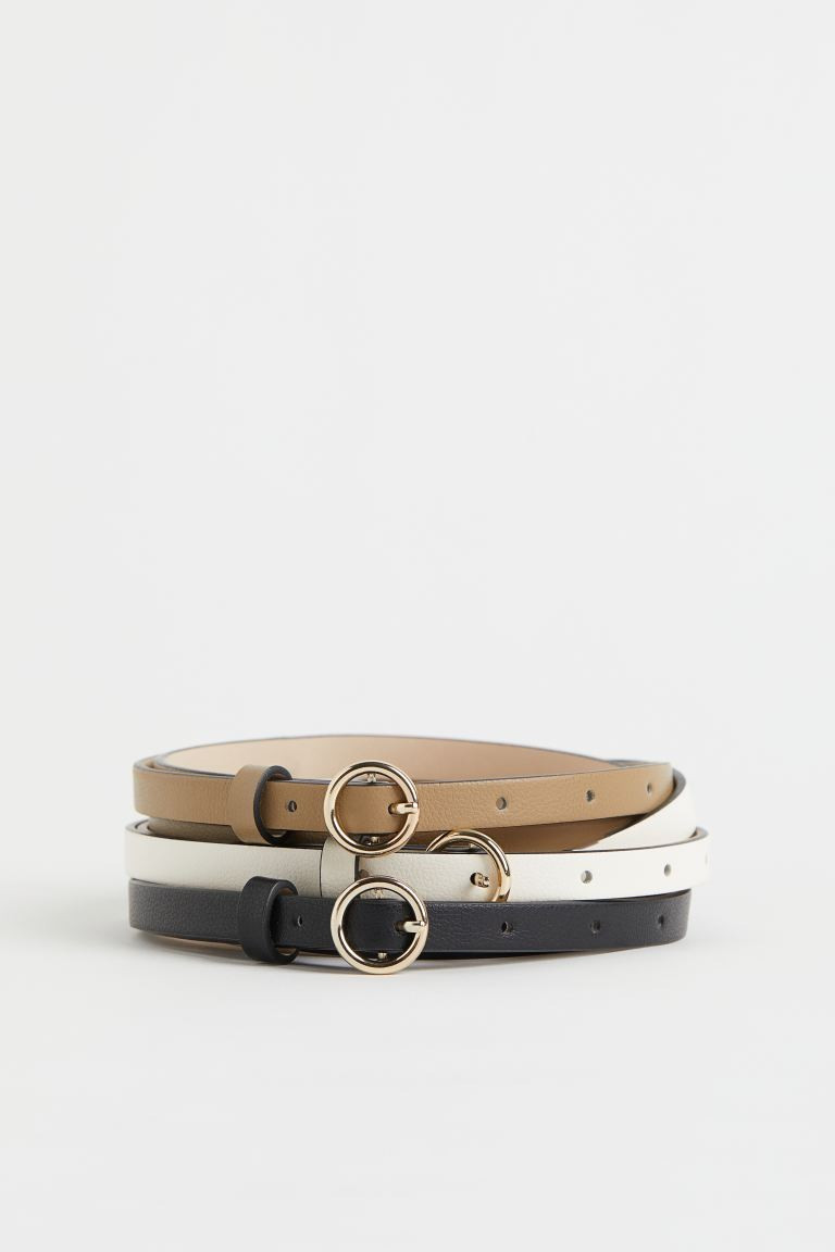 Cinture basse, 3 pz | H&M (FR, IT, ES, PT, BE)