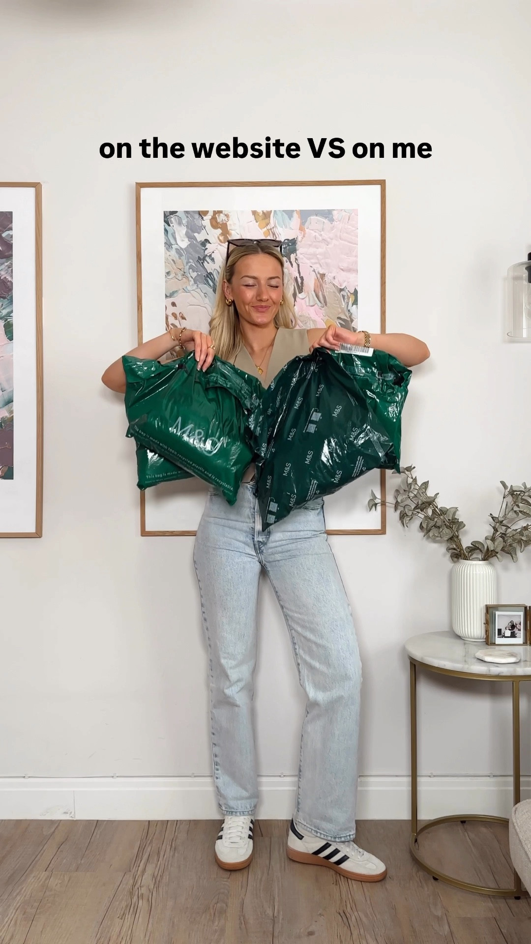 Marks & Spencer try on! 
beige waistcoat: size 6 (size down)
jeans: w25l29
leopard jeans: size 6 regular (I’m 5’4)
black top: size xs
navy linen waistcoat: size 6
white linen trousers: sold out M&S but I’ve linked similar ones that they also have!
blue stripe linen trousers: size 8 regular 
same black top as before 
light blue vest: size 6
💙💙💙 

#LTKeurope #LTKuk #LTKspring