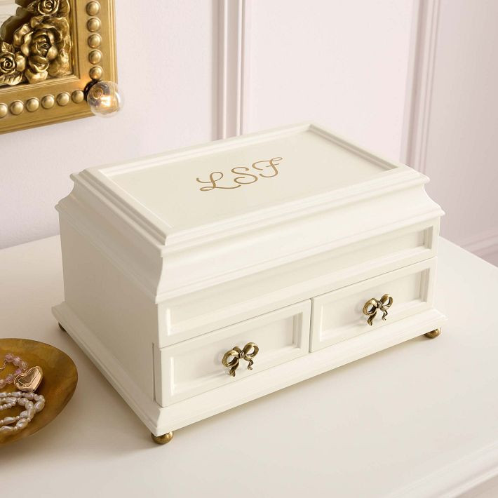 LoveShackFancy Regency Jewelry Box | Pottery Barn Teen