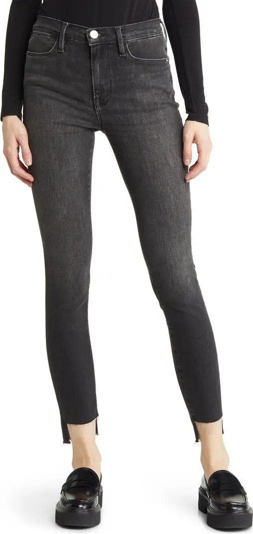 FRAME Le High Step Hem Ankle Skinny Jeans | Nordstrom | Nordstrom