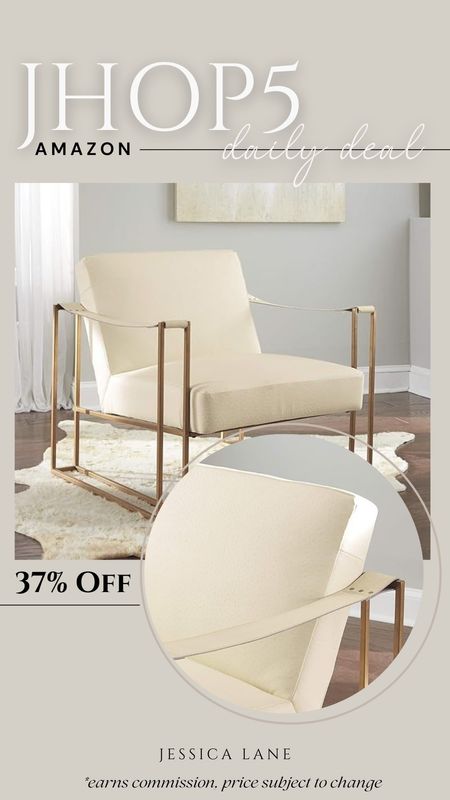 Amazon daily deal Have a safe 37% off this gorgeous modern accent chair. Living room furniture, accent chair, modern chair, Amazon find, Amazon home, modern home

#LTKsalealert #LTKhome #LTKstyletip