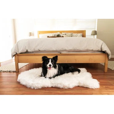 Puprug Faux Fur Orthopedic Dog Mat | Wayfair North America