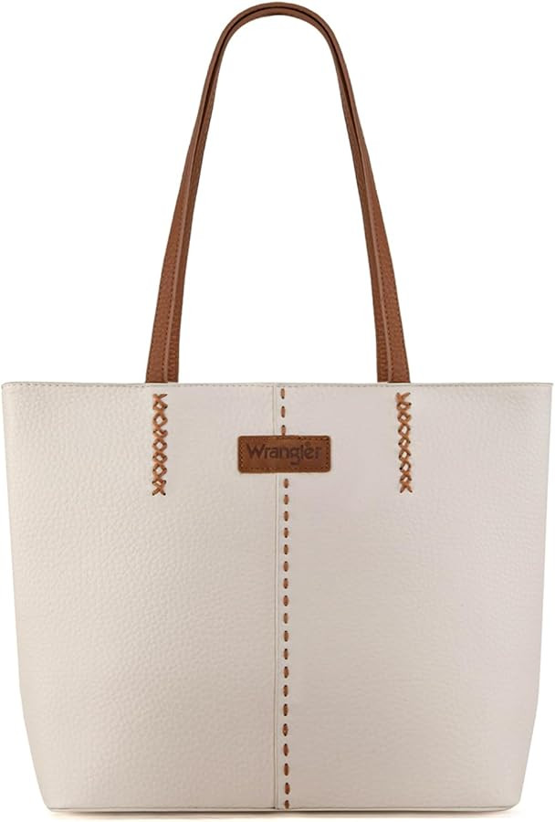 Wrangler Tote Bag for Women Shoulder Purse Hobo Bag Satchel Top Handle Handbag | Amazon (US)