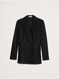 Hourglass Italian Flannel Blazer | Banana Republic (US)