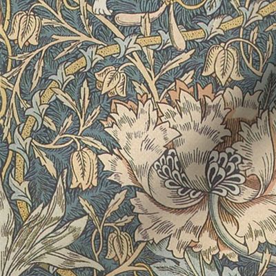 William Morris ~ Honeysuckle | Spoonflower