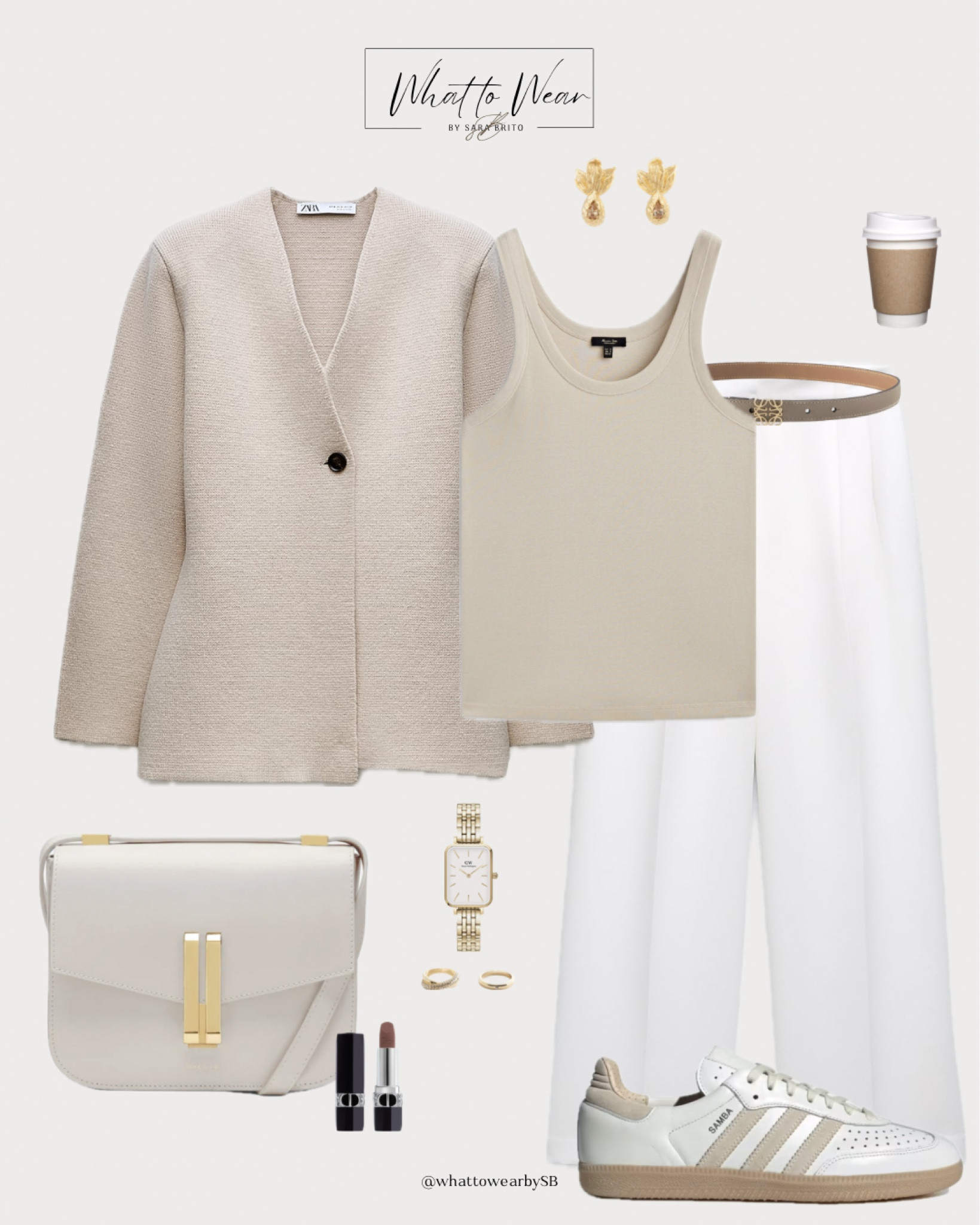 Cardigan - Zara (ref. 5755/113)
Trousers - Zara (ref. 9929/24)

#LTKSpringSale #LTKworkwear #LTKstyletip