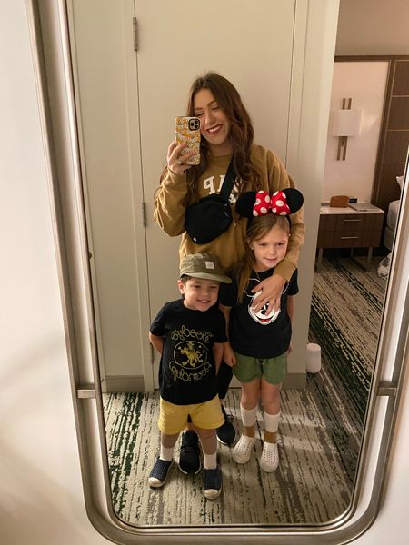 DisneyWorld day 1! Hollywood studios here we come, or in cashs words - toy story! Found the cutest neutral Disney fits for the whole fam for Christmas at DisneyWorld! 

#LTKHoliday #LTKfamily #LTKunder100