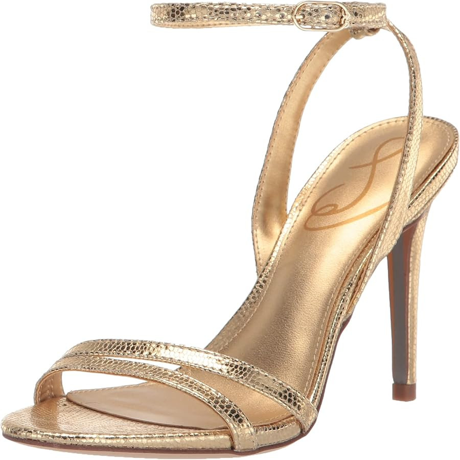 Sam Edelman Womens Gemmie Ankle Strap Heel | Amazon (US)