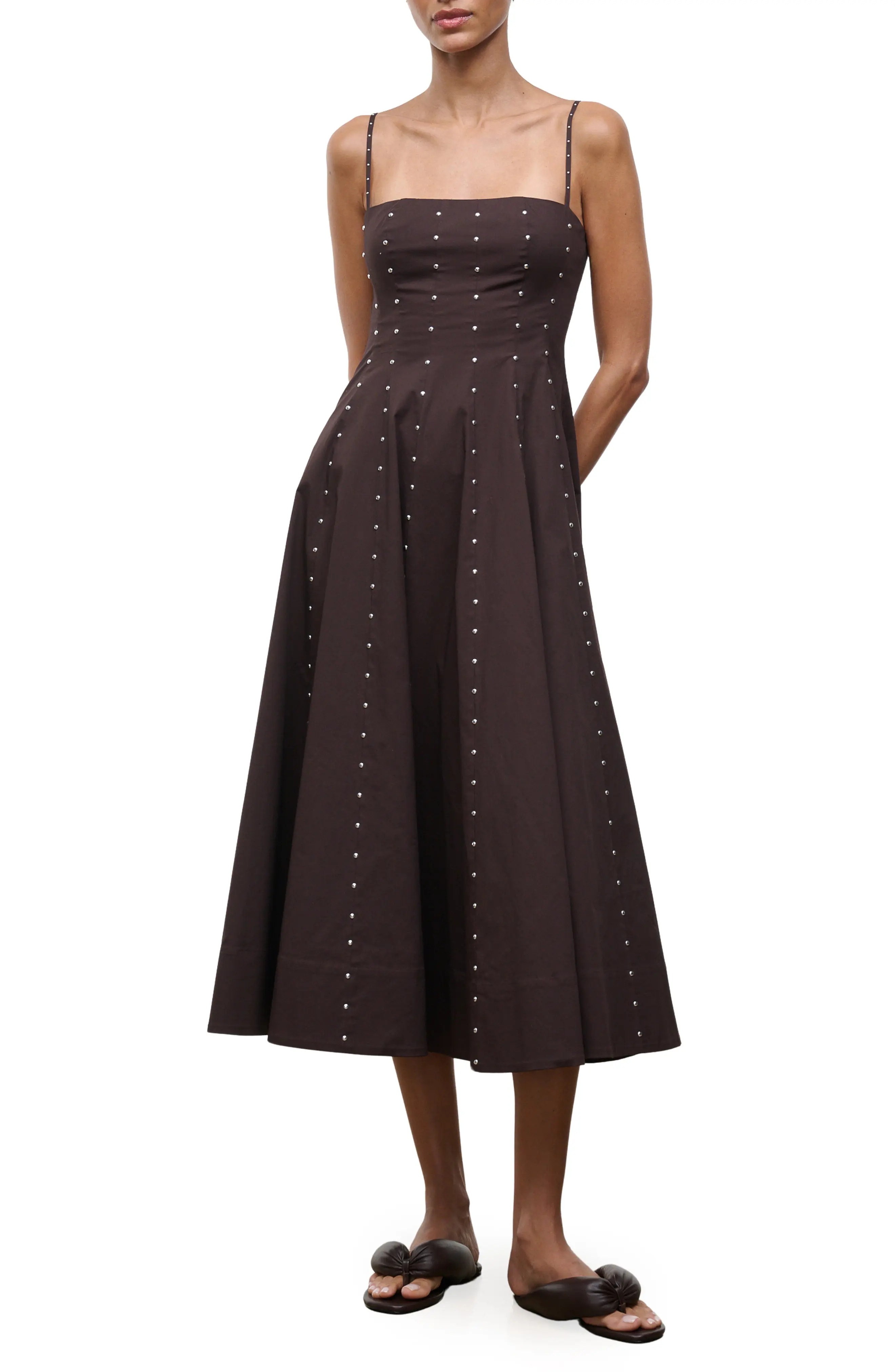 Wylie Stud Sleeveless Maxi Dress (Women) | Nordstrom | Nordstrom