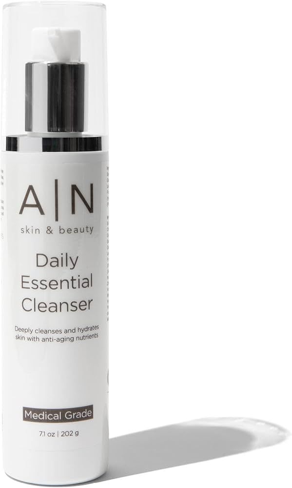 A N Skin & Beauty Daily Essential Cleanser Gel - Hyaluronic Acid and Essential Oils Packed Daily ... | Amazon (US)