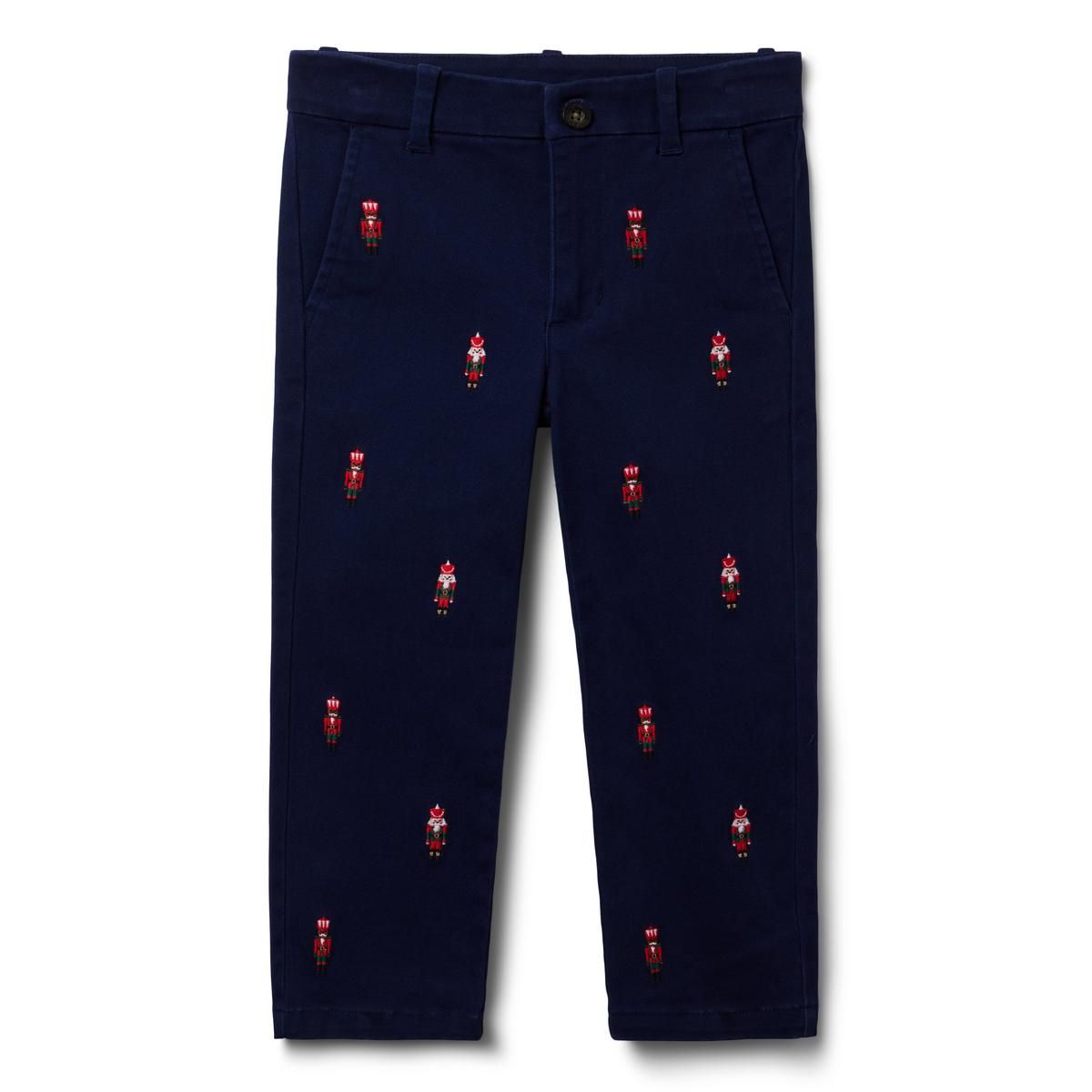 The Embroidered Nutcracker Pant | Janie and Jack