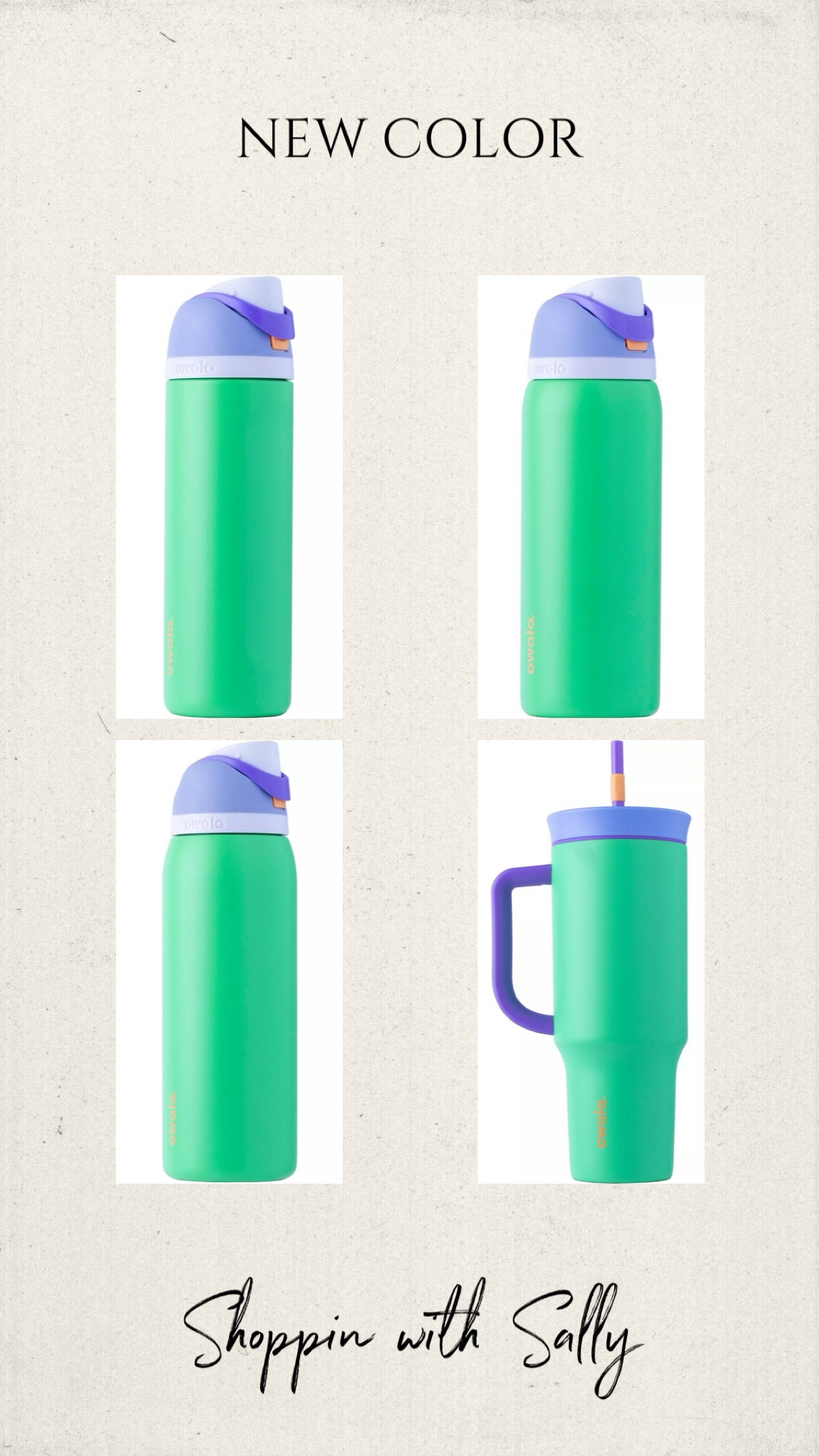 This new color is everything!!! 3 different sizes plus a tumbler with a straw! #hocspring 

#LTKSeasonal #LTKGiftGuide #LTKMostLoved