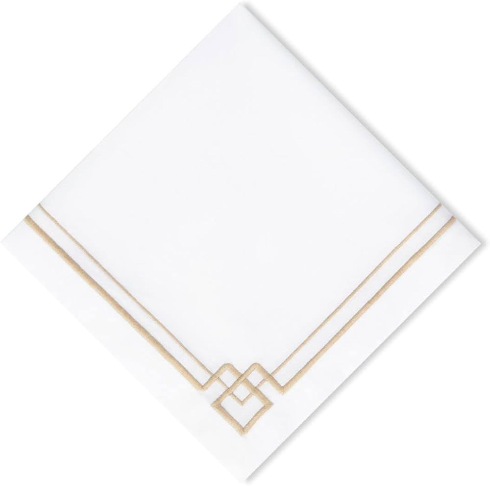 Jaye’s Studio Decorative Napkins Cloth Washable, Cute Toile Cotton Dinner Napkins for Holidays ... | Amazon (US)