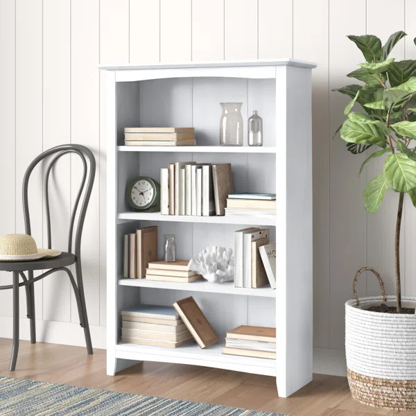 Aspatria 32'' W Solid Wood Standard Bookcase | Wayfair North America