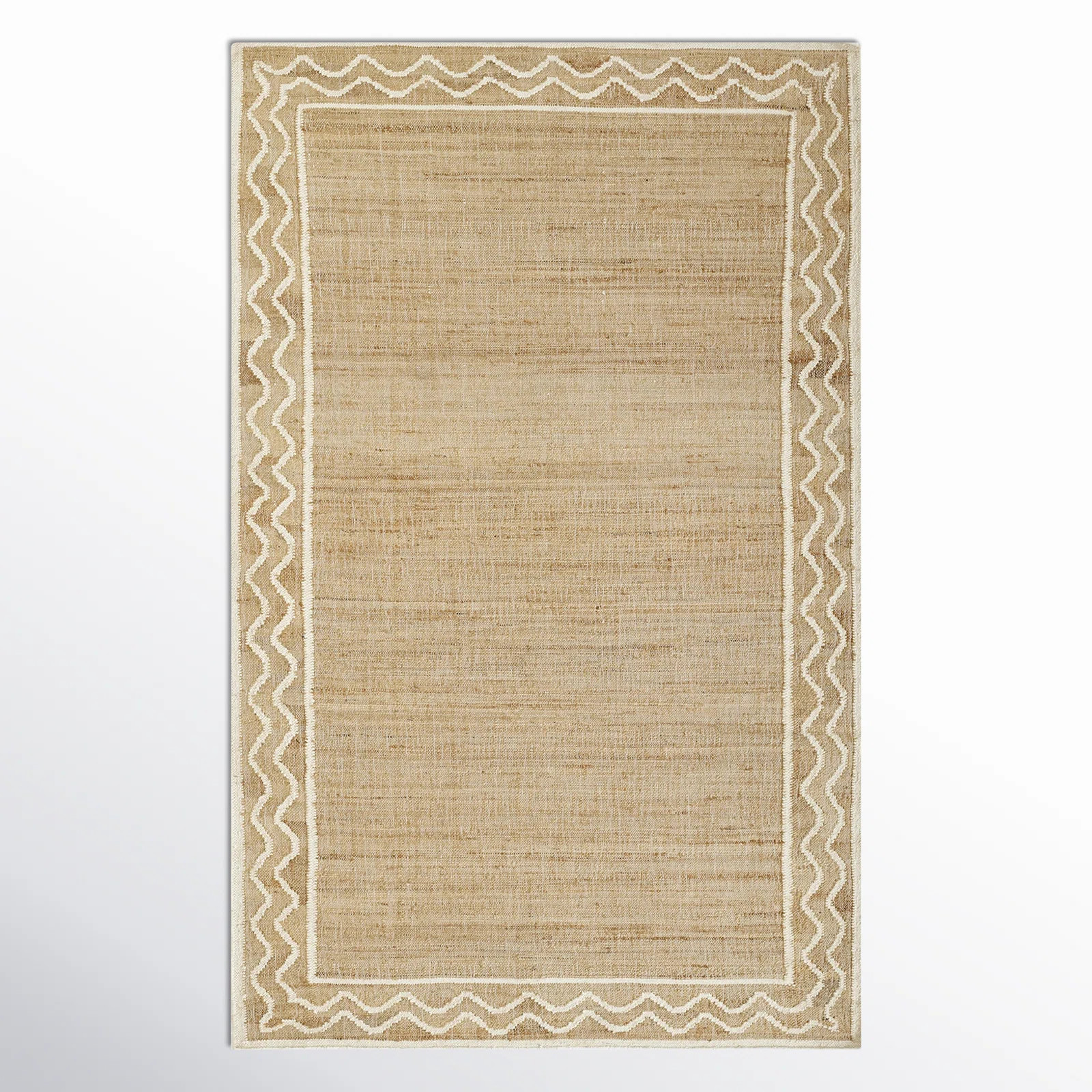 Birch Lane™ Erin Gates by Momeni Orchard Ripple Natural Hand Woven Wool and Jute Area Rug & Rev... | Wayfair North America