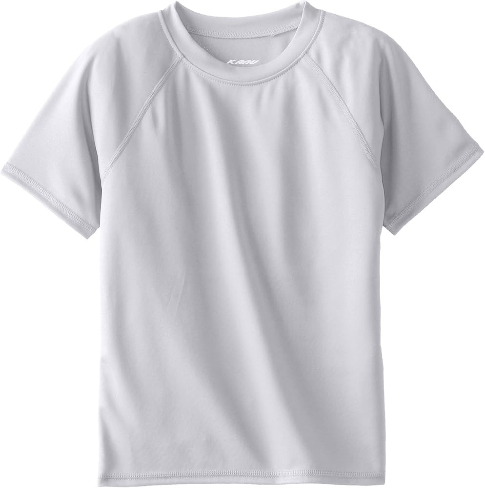 Kanu Surf Boys' Short Sleeve UPF 50 Rashguard Swim Shirt | Amazon (US)