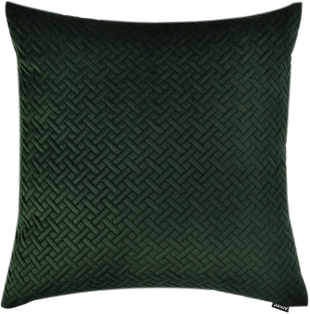 Artcest Cozy Solid Quilted Velvet Throw Pillow Case Decorative Couch Cushion Cover Soft Sofa Euro... | Amazon (US)